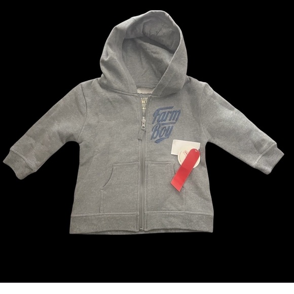 FARM BOY JACKET 24 months GRAY NEW - Picture 2 of 3